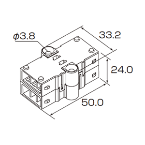 寸法:ターミナルブロックM