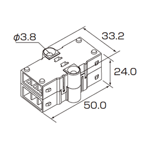 寸法：ターミナルブロックM